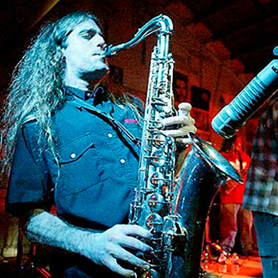 Kenny Schick live sax lr