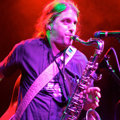 Kenny Schick live sax red